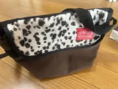 Manhattan Portage ショルダーバッグ ブラウン ヒョウ柄