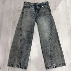 WYM VINTAGE WASHED CURVED DENIM