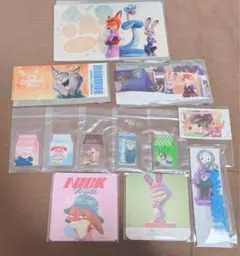 ズートピア2カフェ グッズ12点