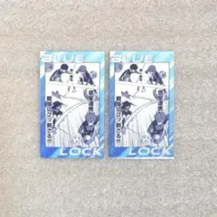 ブルーロック展 クリアカード 潔世一 黒名蘭世 2枚