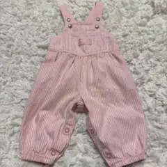 オシュコシュ　ピンクヒッコリー　80サイズ相当