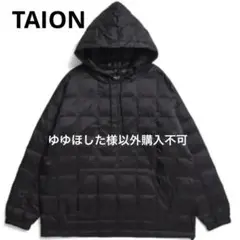 TAION タイオン オーバーサイズダウンパーカー　 茶系　希少サイズ　3XL