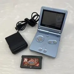ゲームボーイアドバンスSP パールブルー　液晶美品 液晶美品☆】任天堂 ゲームボーイアドバンスSP パールブルー