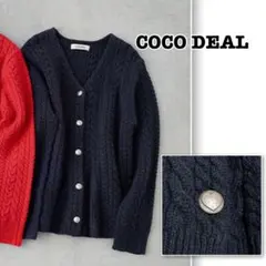 ペプラムカーディガン