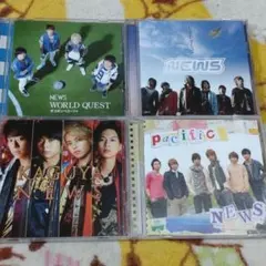 NEWS/CD４枚セット