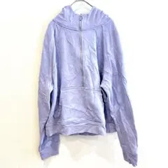 DANSKIN 【XL/XG】薄紫 フルジップパーカー 春色 海外古着 ゆったり