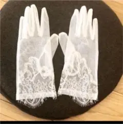 Cherie ウェディンググローブ レースショートグローブ