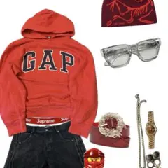 希少カラー 00s old gap ロゴフーディー C-boy archive 00s old gap zip foodie y2k archive c-boy - メルカリ