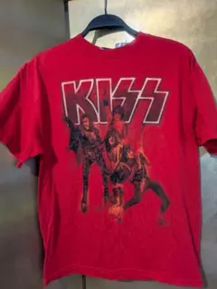 KISS バンド Tシャツ 赤のサムネイル