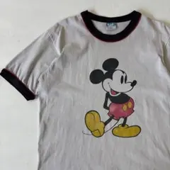 80s ミッキー 白足 Tシャツ 木村拓哉 美品 古着 - メルカリ