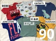 JUNKSTORE カーターズ　H＆Ｍ　半袖90 まとめ売りのサムネイル