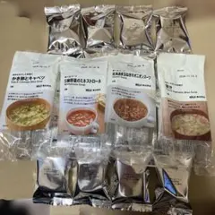 MUJI 無印良品　スープ　味噌汁　4種　16食