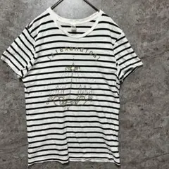 トラス☆TRUSS☆ シャンデラリア　ボーダー　Tシャツ size Mのサムネイル