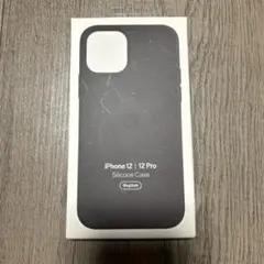 Apple iPhone12/12ProシリコンケースMagSafe対応ブラック