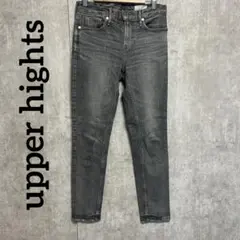 希少サイズ22✨アッパーハイツ THE STELLA テーパードデニム グレー