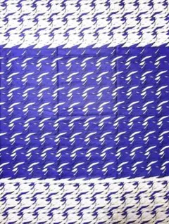 送料込み⑦Ｗアフリカンプリント＊パーニュ＊キテンゲ＊アフリカンバティック