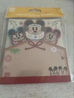 東京ディズニーリゾート メモ帳 ミッキーミニー お正月　2015
