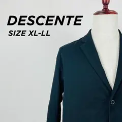 DESCENTE PAUSE テーラードジャケット ネイビー XL 【742】のサムネイル