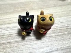 こねこの猫の置物 2匹セット