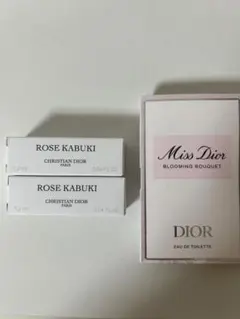 ディオール ローズカブキ　オードゥパルファン　香水　サンプル