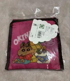 クレヨンしんちゃん 沖縄 オリジナル 限定 エコバッグ ピンク