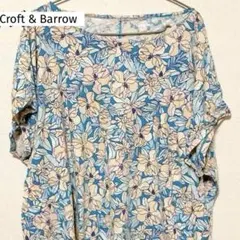 Croft & Barrow 海外古着✨1点物✨花柄半袖シャツ 【2】レディース