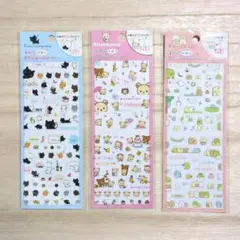 サンエックス　靴下にゃんこ　すみっコぐらし　リラックマ　シール　スケジュール