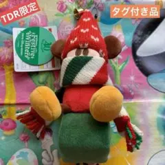 新品★ディズニークリスマス☆TDRリルリンリンぬいぐるみバンド⭐︎リルリンリン