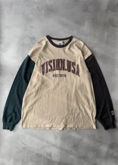 VISION STREET WEAR 長袖カットソー M