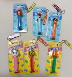 PEZ　ミニフィギュア　キーチェーン