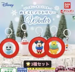 ディズニー めじるしアクセサリー Winter 3種セット