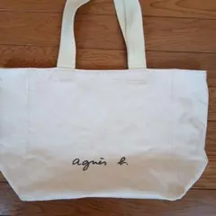 agnès b. トートバッグ ホワイト