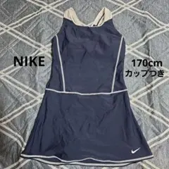NIKE ワンピース水着 170サイズ ネイビー
