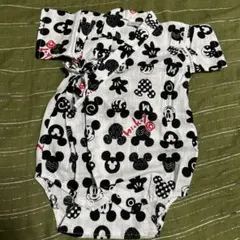 【美品】 ベビー甚平　ロンパース　ディズニー　ミッキー　80センチ