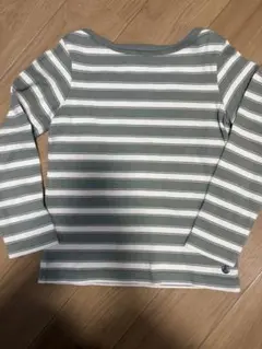 PETIT BATEAU ストライプ長袖カットソー 128cm