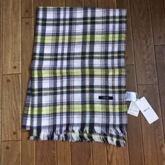 新品 ☆ コムサ イズム チェック柄 マフラー