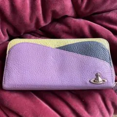つ*る様 Vivienne Westwood 多色レザー長財布　　お箱無し