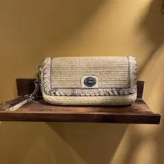 coach 籠クラッチバック