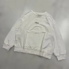 【シンプル可愛い✨】coen コーエン ロゴ刺繍 スウェット レディース M