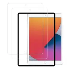 【2枚セット】ガイド枠付き日本素材製 強化ガラス ipad 10.2 フィルム