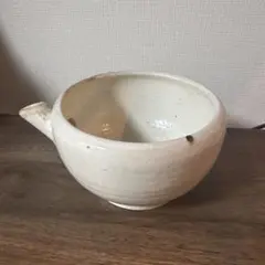 十場あすか 片口ボウル スープボウル 白 陶器 作家もののサムネイル