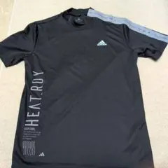 adidas HEAT.RDY ブラックシャツ