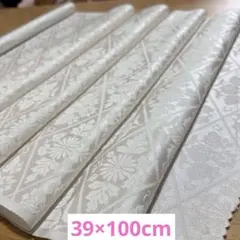692b正絹はぎれ　白生地　100cm