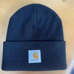 Carhartt ニット帽 ブラック ブルー