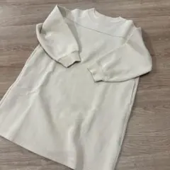 UNIQLO ワンピース　スウェット　モックネック