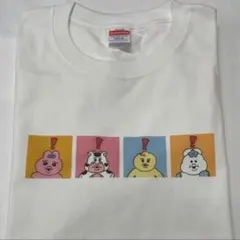可哀想に！展 おぱんちゅうさぎ Tシャツ ホワイト Lサイズ ポップアップ 可哀想に！展 おぱんちゅうさぎ Tシャツ ホワイト Lサイズ