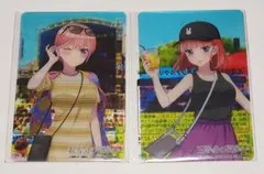 五等分の花嫁 ∽ × セブンイレブン　オリジナルクリアカード　一花 　二乃