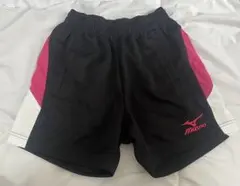 ✨ほぼ未使用✨MIZUNOバレーボール　パンツ レディースM ブラック×ピンクのサムネイル