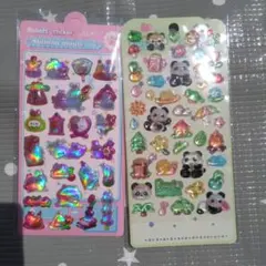 つやぷくシール ホログラムぷくぷくシール セット