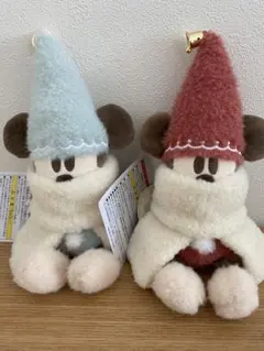 ディズニー　クリスマス　2025 リルリンリン　ぬいぐるみバッジ